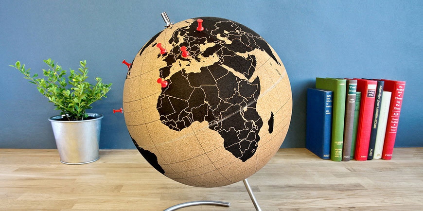 Глобус — модель Земли. Географические полюса