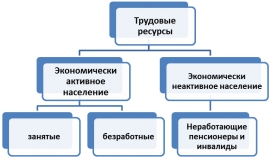 Реферат: Воспроизводство, размещение и использование трудовых ресурсов РФ